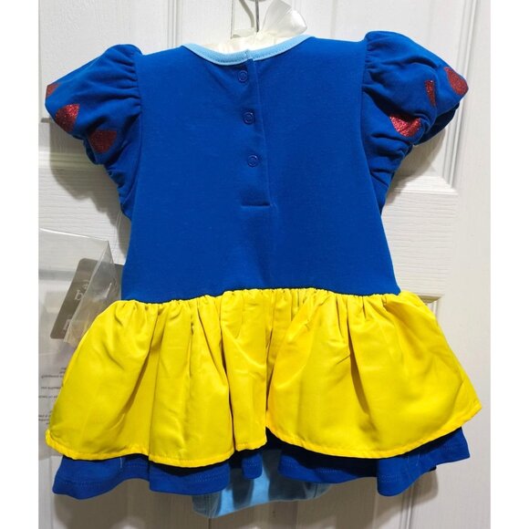 Disney Baby Snow White Costume 18-24 Months Dress Halloween Princess Store NEW - Picture 4 of 9